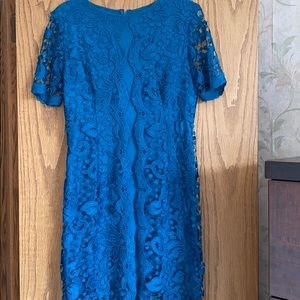 Beautiful blue Richelieu dress